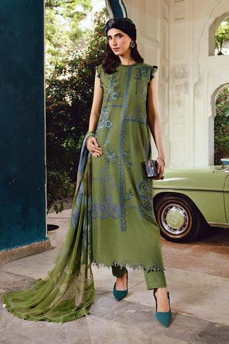 Maria B MPrints Embroidered Cambric suit |Unstitched MPT-2701A