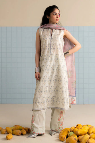 COCO by Zara shahjahan Prints Lawn collection TINSA-3B (Unstitched)