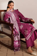 Load image into Gallery viewer, Farasha Winter Premium Viscose collection D-08 BERRY BLUSH Unstitched