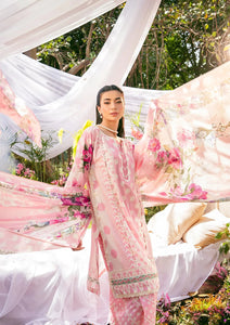 Elaf Premium Print |'25 |EPS-2A | Unstitched (ROSE DUSK)
