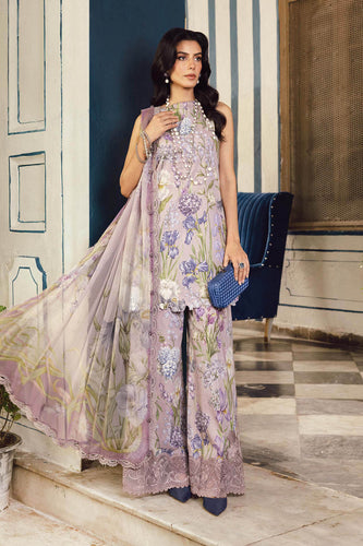 Maria B MPrints Embroidered Cambric suit |Unstitched MPT-2708A