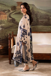 NUREH Signature Prints Doriya Linen with Woolen Shawl SP-176 (Unstitched)'25