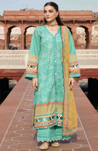 Load image into Gallery viewer, KAHF by ELAF Printed lawn collection with Chiffon Dupatta KPS-7A (NAZISH) Unstitched'26