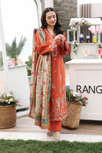 Load image into Gallery viewer, Rang Rasiya (FLORENCE) Luxury Lawn Festive Edit collection (ZAHRA) D-01 Unstitched