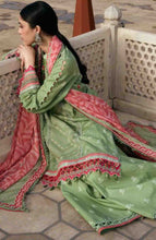 Load image into Gallery viewer, KAHF by ELAF Printed lawn collection with Chiffon Dupatta KPS-6B (GUL-BAHAR) Unstitched'26