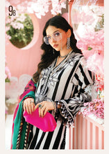 Load image into Gallery viewer, Maria B MPrints Embroidered Lawn suit |Unstitched MBMP-9-B