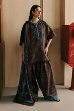 Load image into Gallery viewer, Maria B M/Basics Printed Linen suit |Unstitched MB-CUSV15-12-B '26