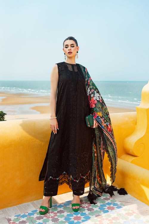 SAIRA RIZWAN AYZEL- SR-01 lawn Unstitched '24