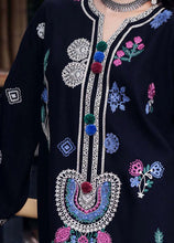 Load image into Gallery viewer, Mushq Broadway Luxury Winter Collection HUNWI250202U(MIDNIGHT RUNE) Unstitched