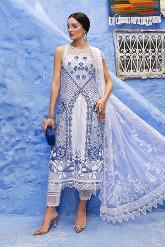 Maria B Luxury Embroidered Suit | Summer Wear | Unstitched D-2510A