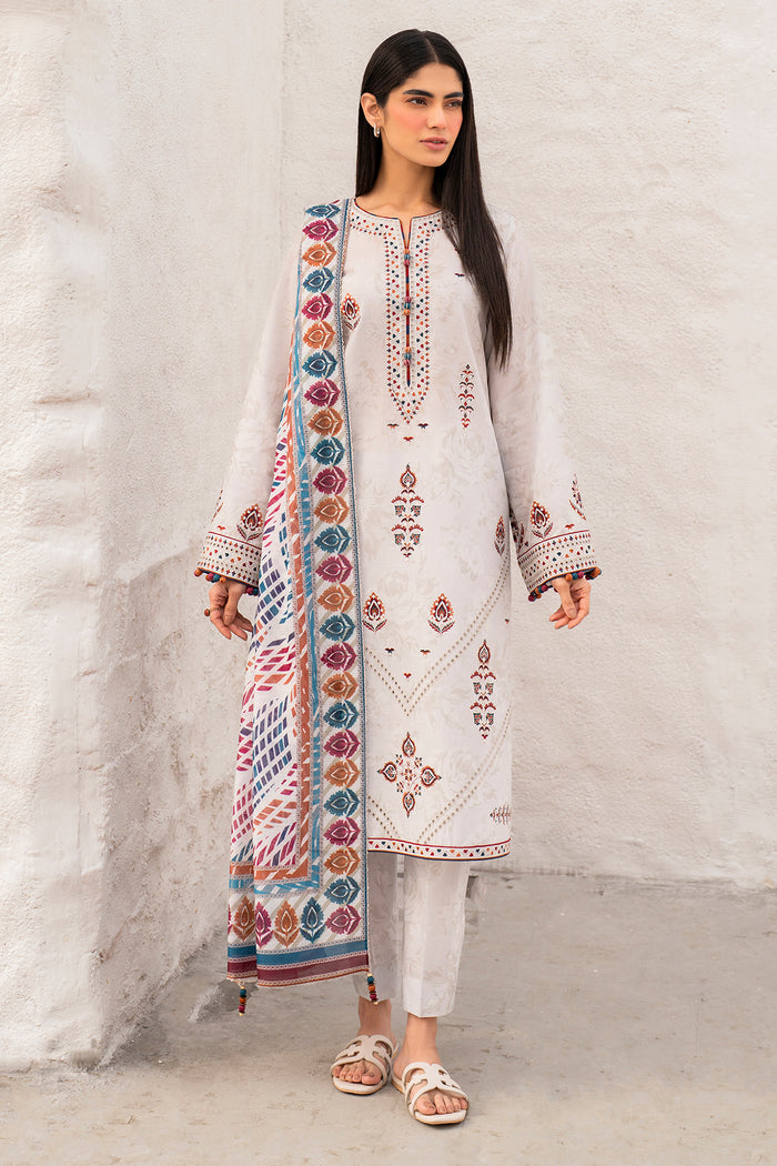 JAZMIN EMBROIDERED LAWN Article no:USE-9126 UNSTITCHED '25