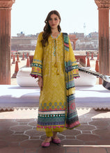 Load image into Gallery viewer, KAHF by ELAF Printed lawn collection with Chiffon Dupatta KPS-8A (ZARAFSHAN) Unstitched'26