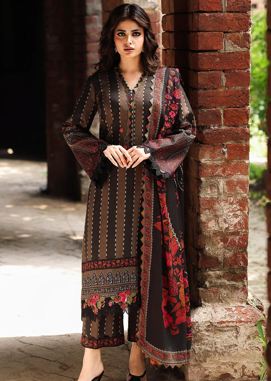 Charizma ANIIQ Embroidered Linen Collection ANW6-09 (Unstitched)