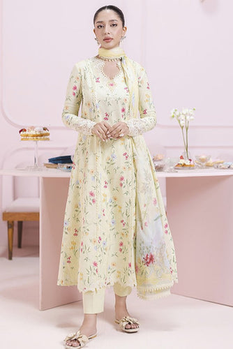QALAMKAR LAWN |QPrints |EM#04(B)|(LAUREL) Casual Wear Unstitched