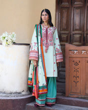 Load image into Gallery viewer, JUGNU by Hussain Rehar lawn 2025 D# 1077(RUPAL) Unstitched