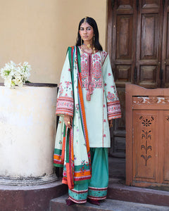 JUGNU by Hussain Rehar lawn 2025 D# 1077(RUPAL) Unstitched