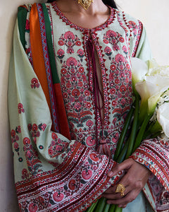 JUGNU by Hussain Rehar lawn 2025 D# 1077(RUPAL) Unstitched