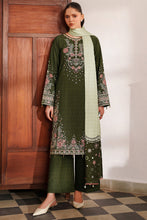 Load image into Gallery viewer, Farasha Winter Premium Viscose collection D-05 OLIVE DRAPE  Unstitched