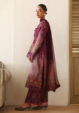 Load image into Gallery viewer, ROHEENAZ Éclat Garden Printed Lawn VOL4 D-508 (DAHLIA DREAM) Unstitched