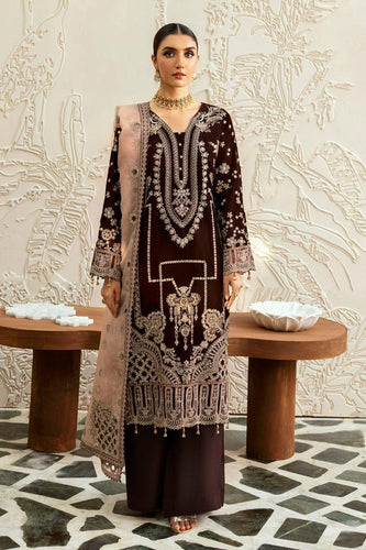 Ramsha Premium Velvet  collection V-606