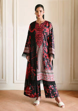 Load image into Gallery viewer, ROHEENAZ Éclat Garden Printed Lawn VOL4 D-501 (Iris Garden) Unstitched