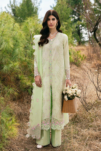 QALAMKAR Qlinekari  LAWN '25 |MELINE | DC-14 Unstitched