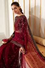 Load image into Gallery viewer, Jazmin EMBROIDERED Pure Velvet Article NO:VF-2016 Unstitched (SAREE)