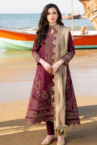JAZMIN EMBROIDERED LUXURY LAWN D-9 MARJAN UNSTITCHED