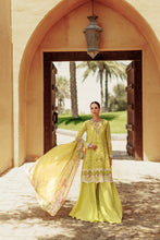 Load image into Gallery viewer, Noor Eid Handwork laserkari lawn by Sadia Asad &#39;24 D-1