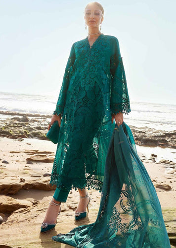Maria B Luxury Embroidered Suit | Summer Wear | Unstitched D-2505
