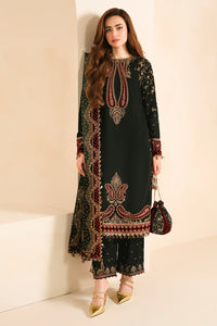 Jazmin EMBROIDERED Pure Velvet Article NO:VF-2034 Unstitched