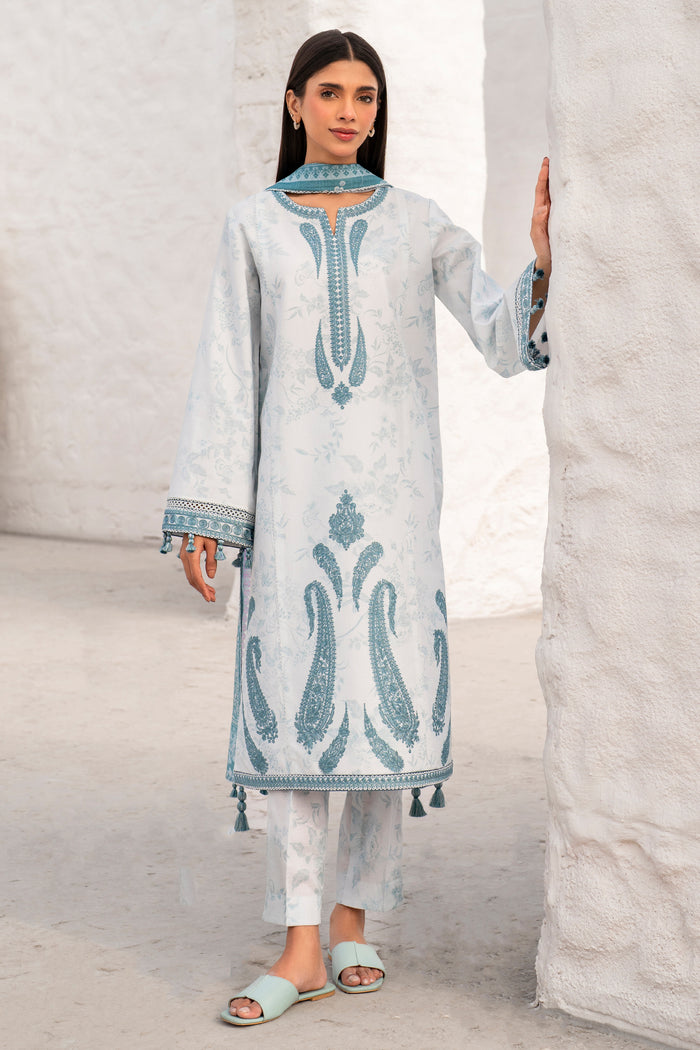 JAZMIN EMBROIDERED LAWN Article no:USE-9118 UNSTITCHED '25