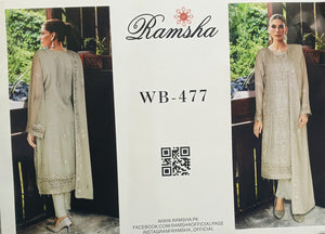 Ramsha Chiffon collection WB-477