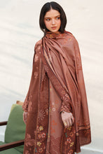 Load image into Gallery viewer, Farasha Winter Premium Viscose collection D-02 BROWN CLAY Unstitched