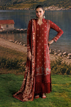 Load image into Gallery viewer, Maria B M/Basics Printed Slub khaddar suit |Unstitched MB-CUSV15-03-B '26