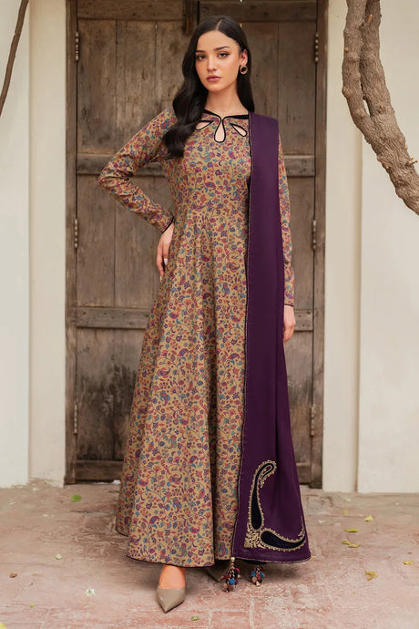 JAZMIN WINTER'24 UNSTICHED Printed Viscose UW-0124