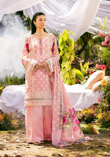Elaf Premium Print |'25 |EPS-2A | Unstitched (ROSE DUSK)