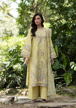 Load image into Gallery viewer, Elaf Premium Luxury embroidered lawn|BUTTER YELLOW|ELQ-7A | Unstitched'26