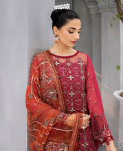 Load image into Gallery viewer, Xenia HERA Party wear Chiffon Unstitched 05-LIVIA