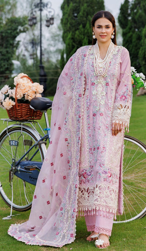 Eshaisha Embroidered luxury Lawn EA-LL-5555 Unstitched