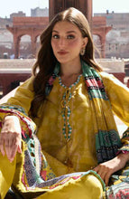 Load image into Gallery viewer, KAHF by ELAF Printed lawn collection with Chiffon Dupatta KPS-8A (ZARAFSHAN) Unstitched'26