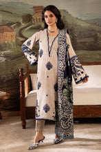 Load image into Gallery viewer, NUREH Signature Prints Doriya Linen with Woolen Shawl SP-176 (Unstitched)&#39;25