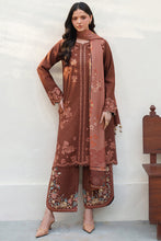 Load image into Gallery viewer, Farasha Winter Premium Viscose collection D-02 BROWN CLAY Unstitched