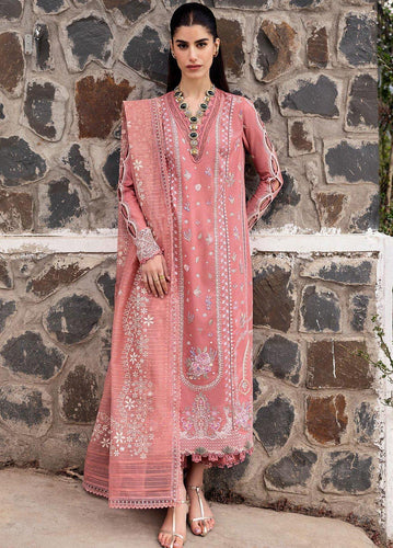 QALAMKAR Qlinekari  LAWN '25 |MOYA | DC#03| Unstitched