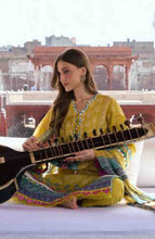 Load image into Gallery viewer, KAHF by ELAF Printed lawn collection with Chiffon Dupatta KPS-8A (ZARAFSHAN) Unstitched'26