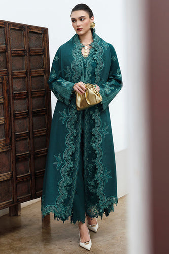QALAMKAR QlineEmbroidered linen winter collection KL-11 (MEADOW)UNSTITCHED