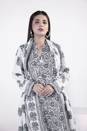 KHAADI lawn Unstitched 3pc suit (SS2295A)