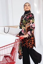 Load image into Gallery viewer, Maria.B M/Basics Printed Slub Khaddar suit |Unstitched MB-CUS25-1101B