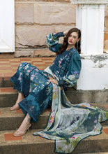 Load image into Gallery viewer, Elaf Premium Signature Embroidered Lawn Collection ESA-5A (OCEANA VEIL) unstitched'26