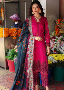 Charizma ANIIQ Embroidered Linen Collection ANW6-06 (Unstitched)
